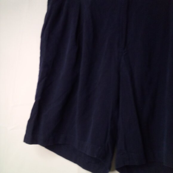 Tommy Bahama Shorts Men 42 100% Silk Pleated Casual Blue - Picture 7 of 15